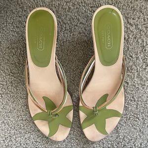 Coach Carleen Thong Sandals Size 11